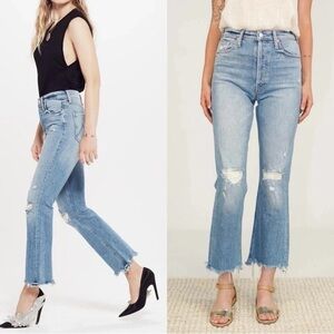 Mother Superior Jeans Denim THE TRIPPER ANKLE Misbeliever Straight Leg Size 28